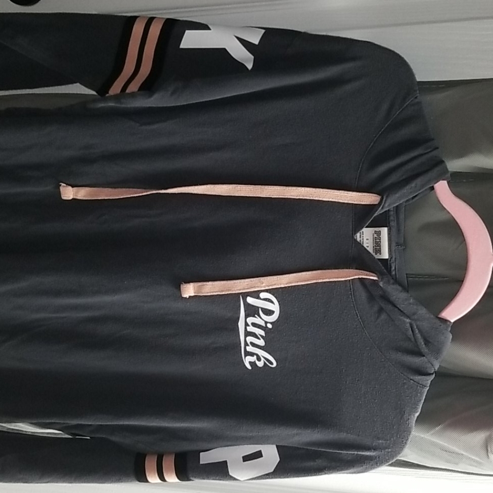 Long sleeved Victoria's Secret hooded shirt